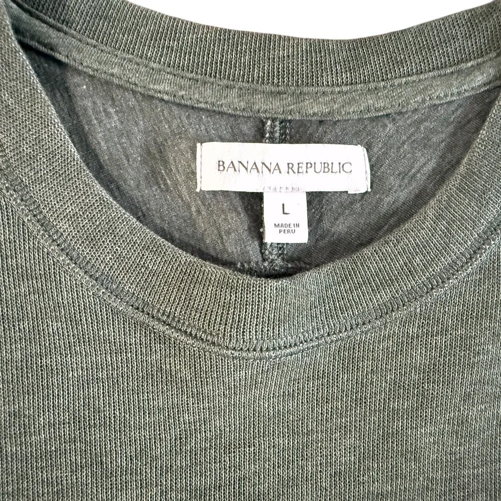 Banana Republic Slub Double-Knit Crew-Neck T-Shirt
